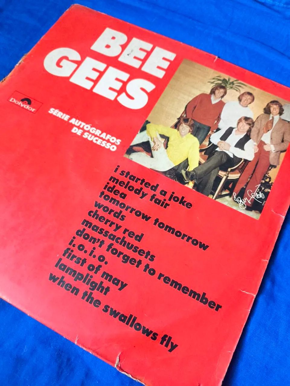 BEE GEES LP (Disco de Vinil) - SÉRIE AUTÓGRAFOS DE SUCESSO - POLYDOR  - Foto 4