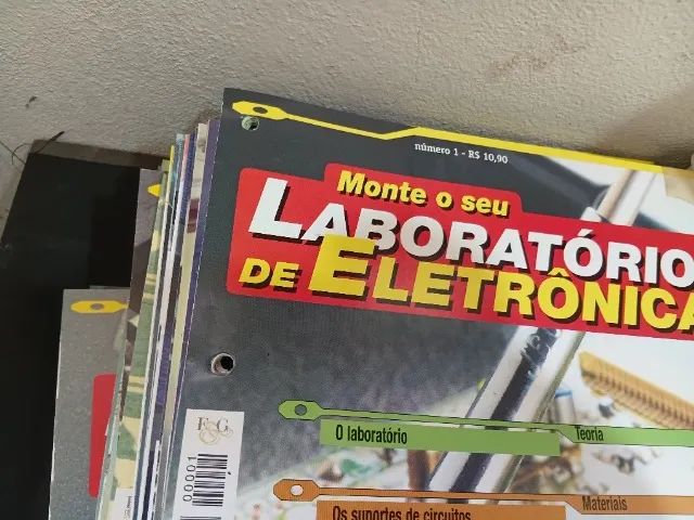 Lote Kit de Eletrônica + Arduino Uno e Nano+ Componentes + Revistas Laboratório - Foto 5