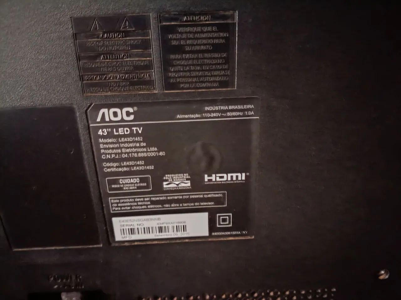 Vendo tv Aoc - Foto 3