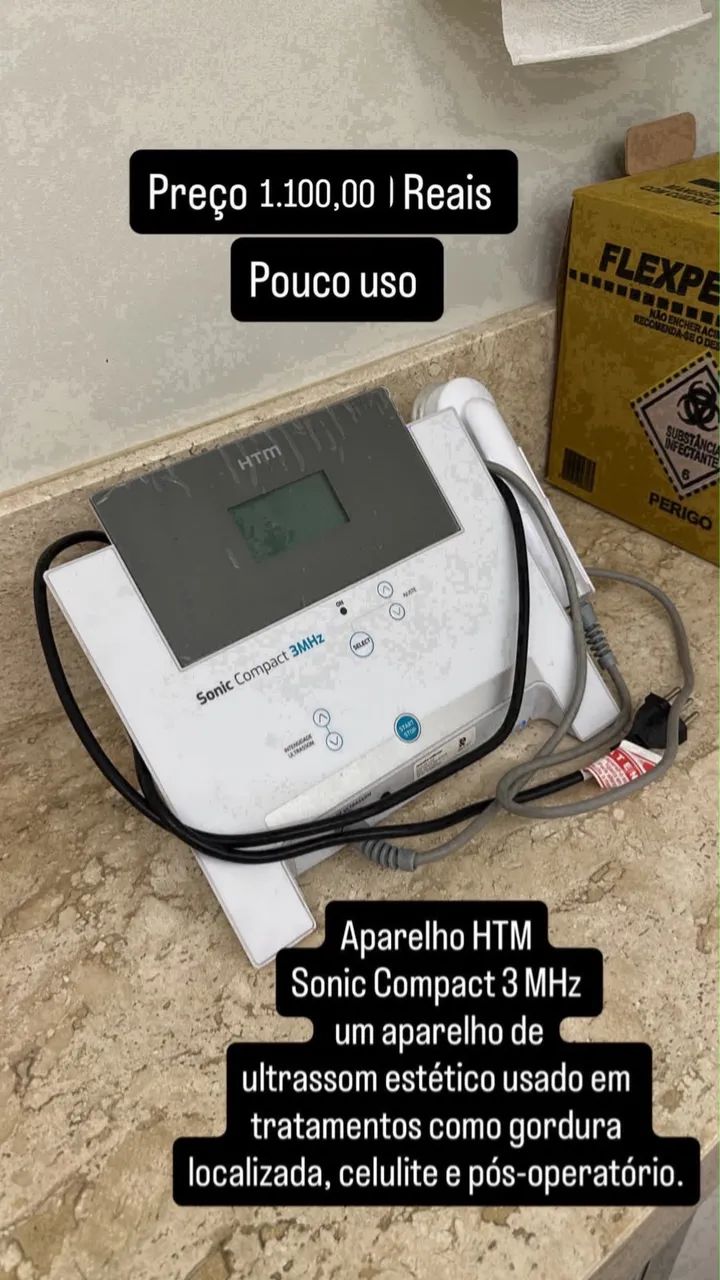 Aparelho HTM Sonic Compact 3 MHz 