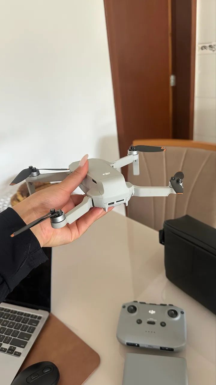 Drone Dji Mini 4k Fly More Combo (sem Tela) Br - Dji058 Cinz (Usado) - Foto 3