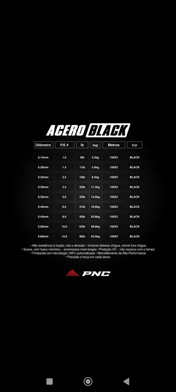 Linha de pesca preta Maruri 300 metros - Foto 2