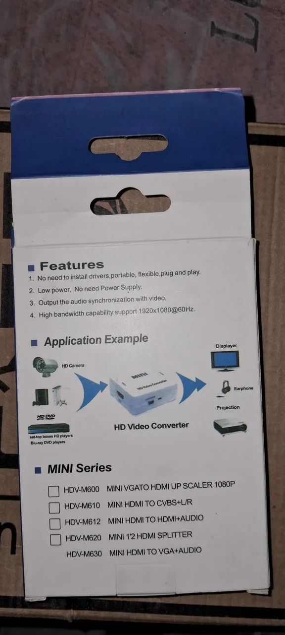 Conversor VGA2HDMI MINI HD Video Converter Full HD 1080p - Foto 2
