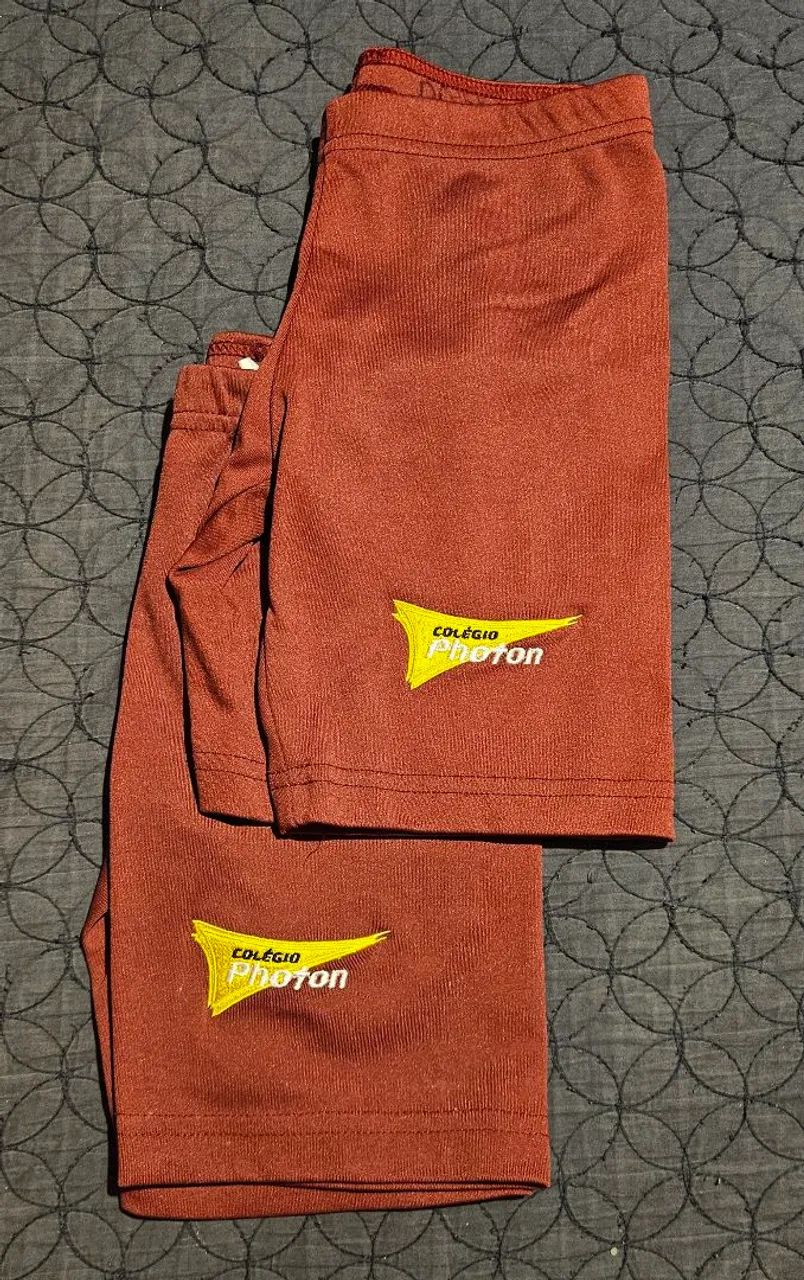 2 shorts uniforme Colégio Photon 