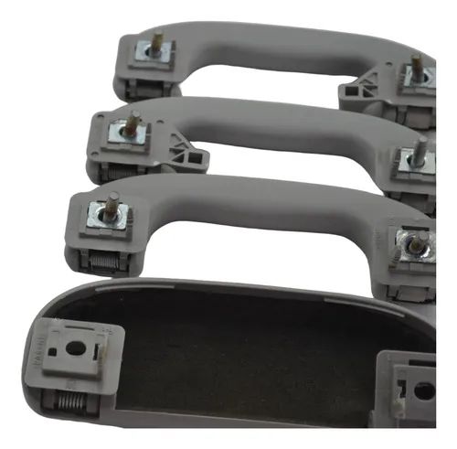 Kit 3 Puxador Pqp Alça Teto Porta Oculos Tracker 2018 Origin Cinza - Foto 4