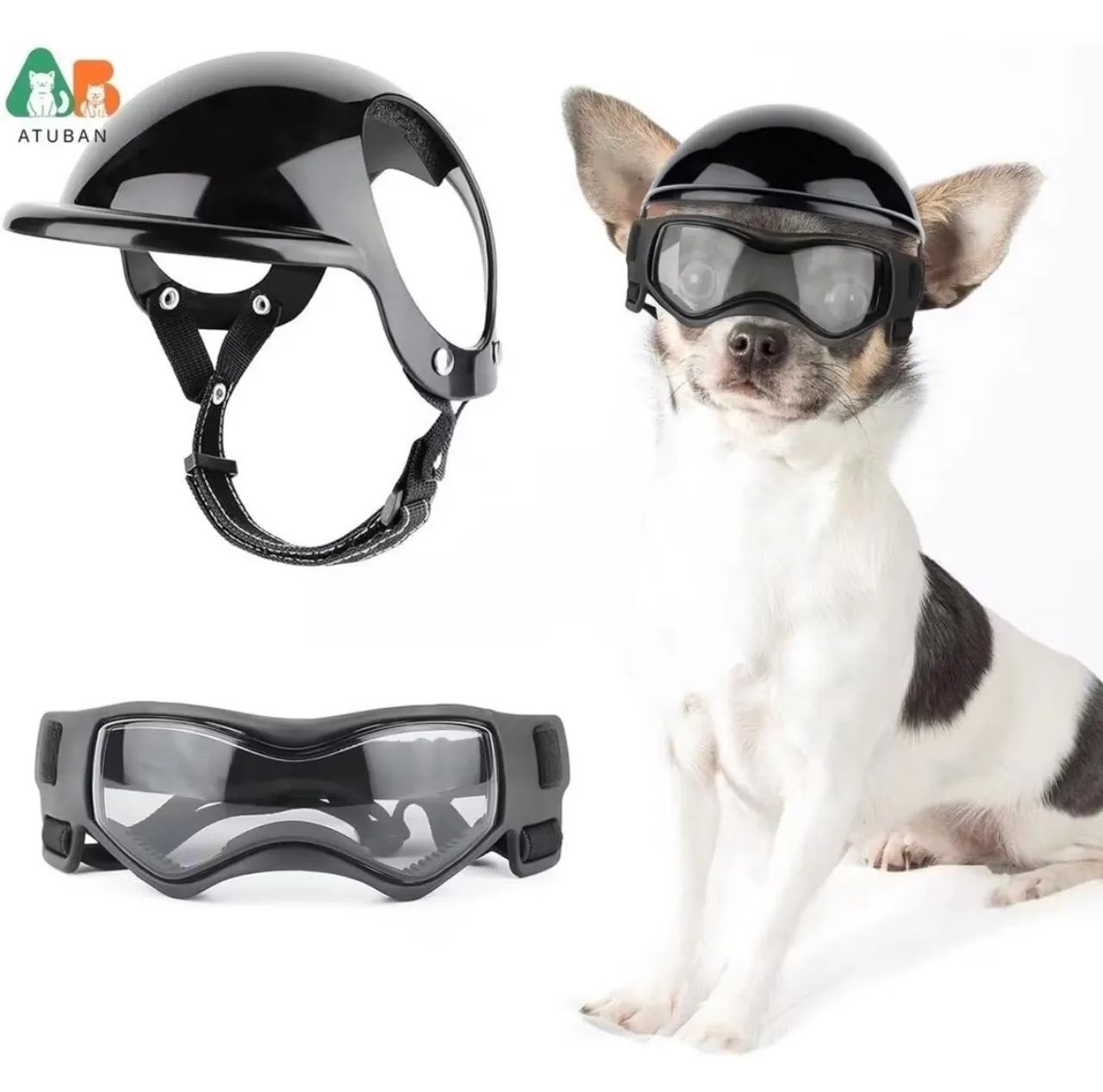 Capacete para cachorro 
