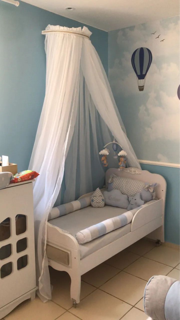 Kit berço e móbile musical 