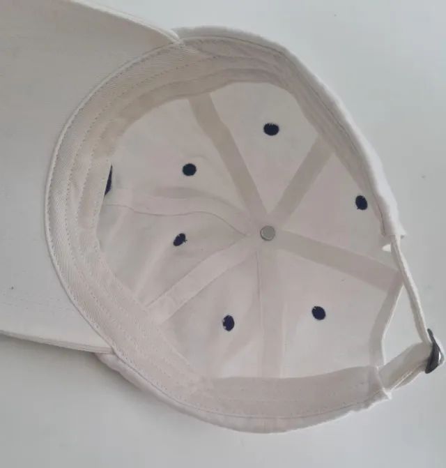 Bone Babolat Drive Cotton Branco E Azul - Foto 4