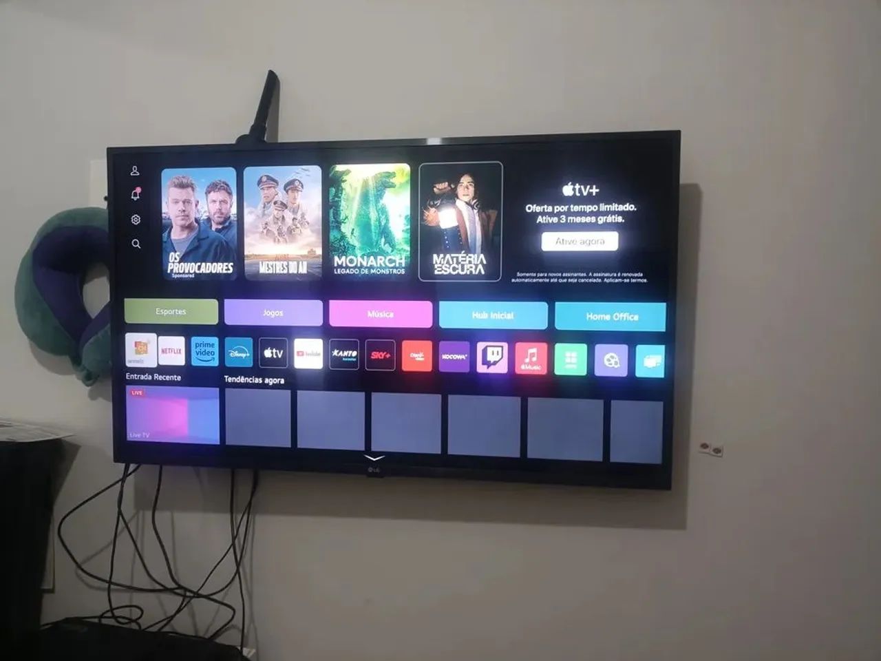 tv smart 43 polegadas 4k LG 