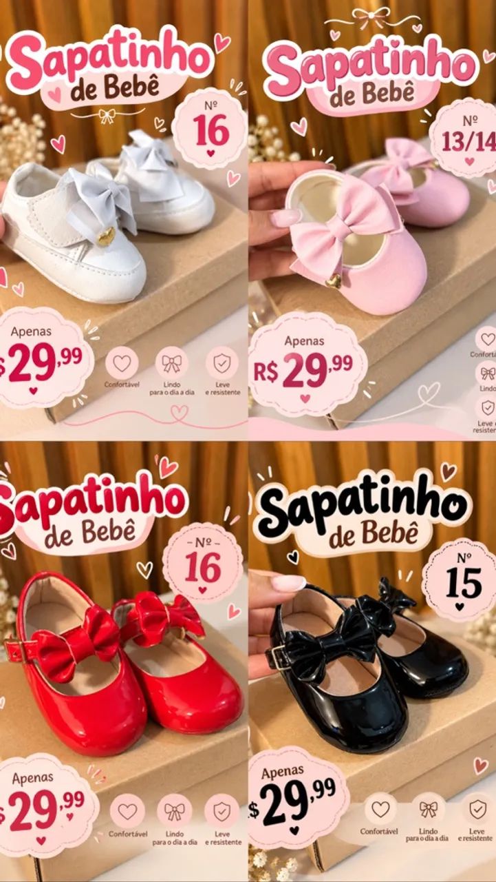 Sapatinho de bebê  - Foto 2