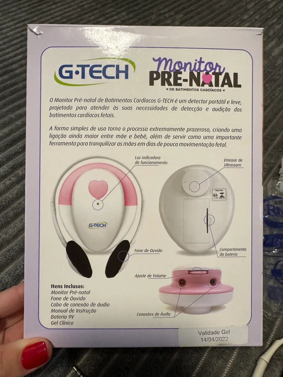 Monitor pré natal - G Tech