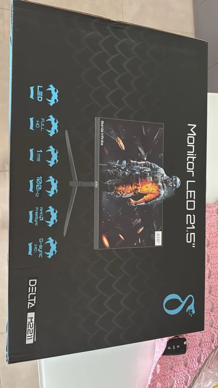 Monitor led 21.5 Delta M2211 -full hd - Foto 2
