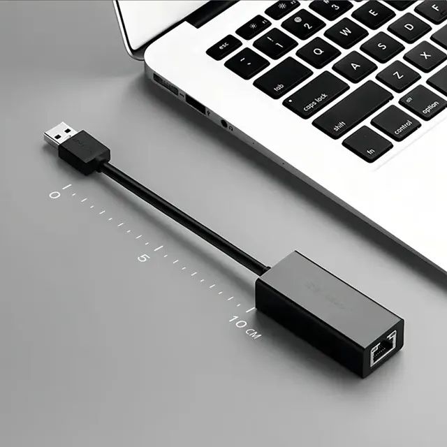 Adaptador de Rede Ugreen USB 3.0 para RJ45 CR111 - Preto - Foto 3