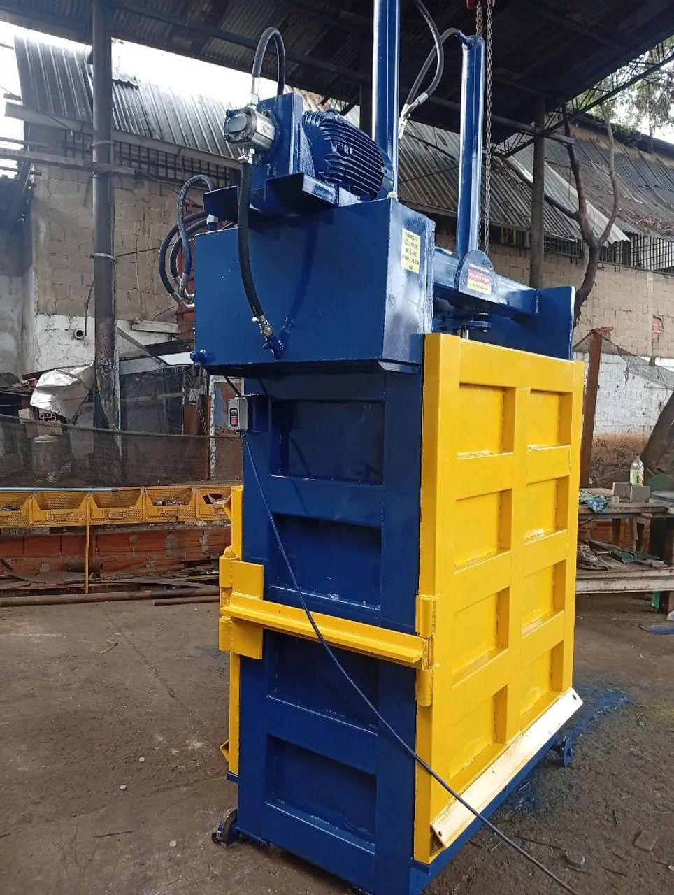 Prensa Enfardadeira fardos 450kg direto da fábrica Nova  - Foto 4