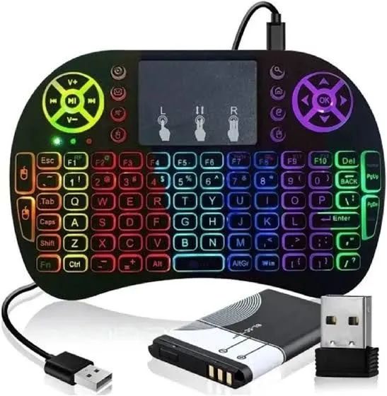 Mini Teclado Sem Fio - Faço Entrega 