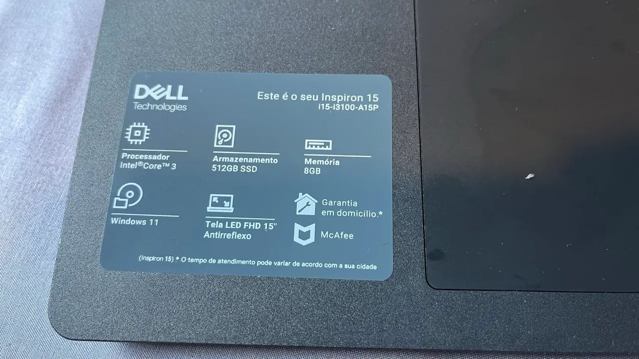 Notebook Dell Inspiron 15 - Foto 3