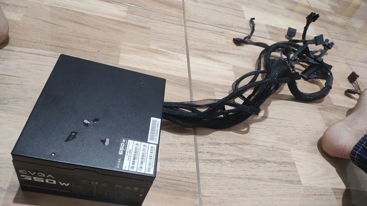 Fonte evga 650W com defeito  - Foto 4