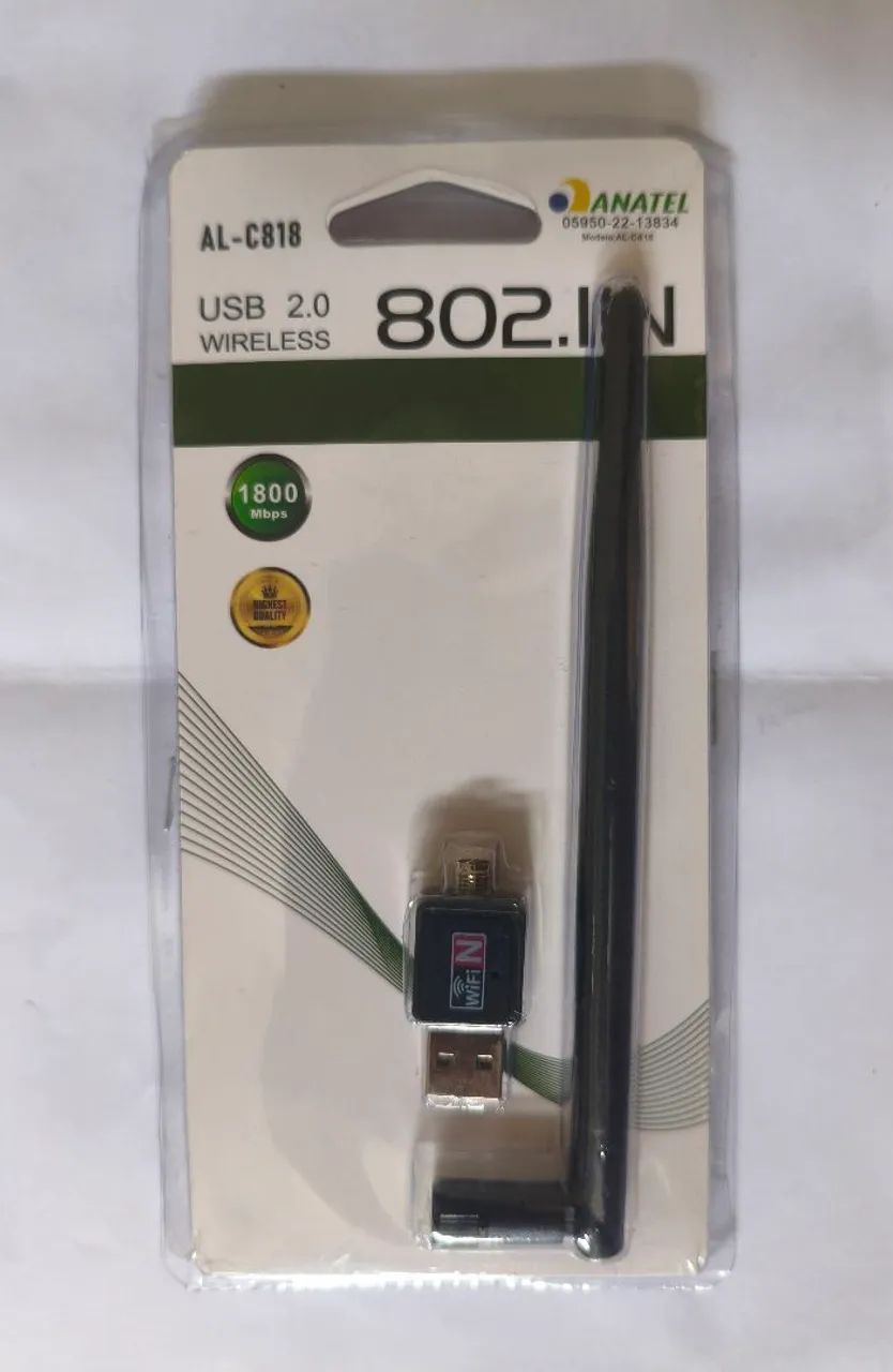 Adaptador USB Wi-Fi 802.11n AL-C818