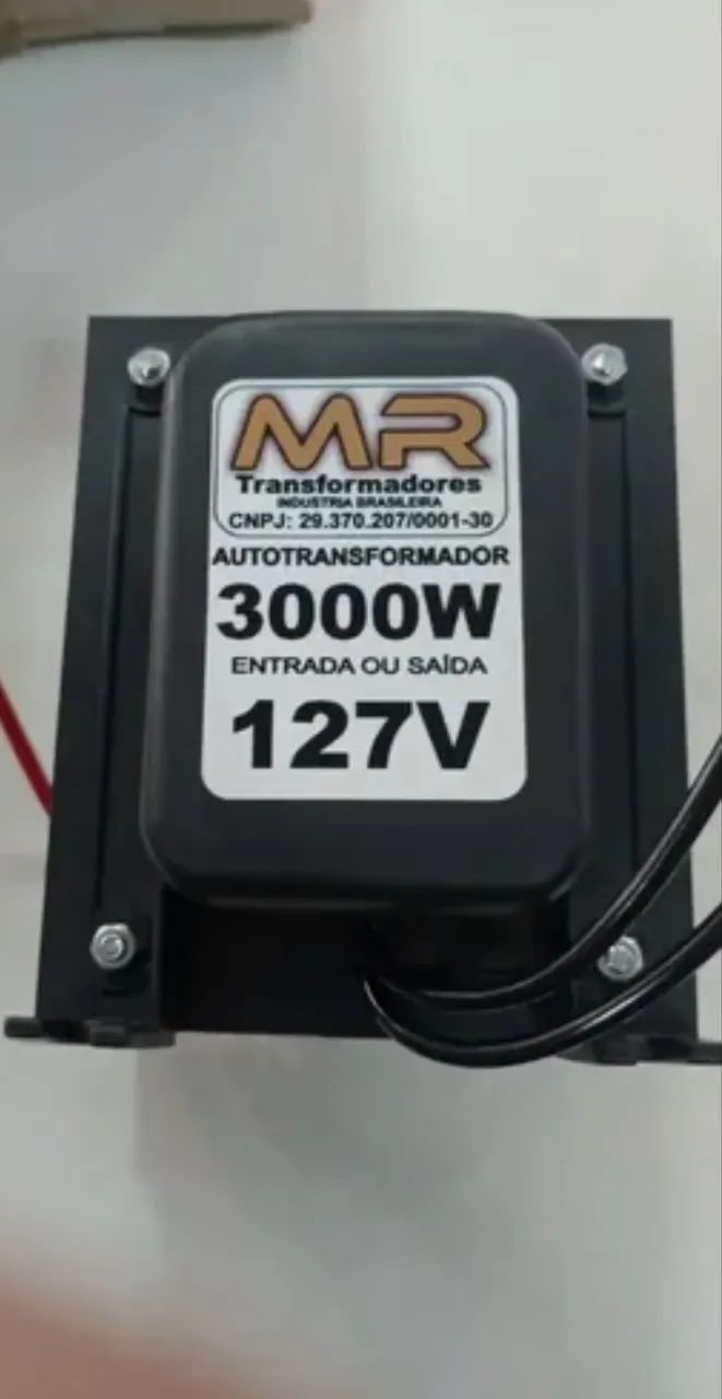 Transformador 3000 watts novo 