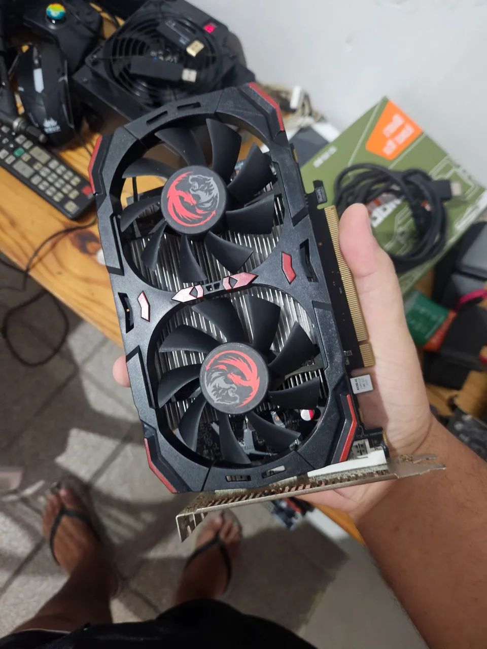 GTX 750 ti e rx 550 4Gb - Foto 2