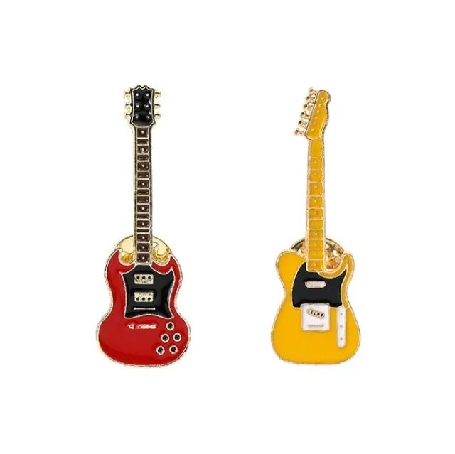 Broche Mini Guitarra Pin Lapela Modelo Sg Telecaster - Foto 3
