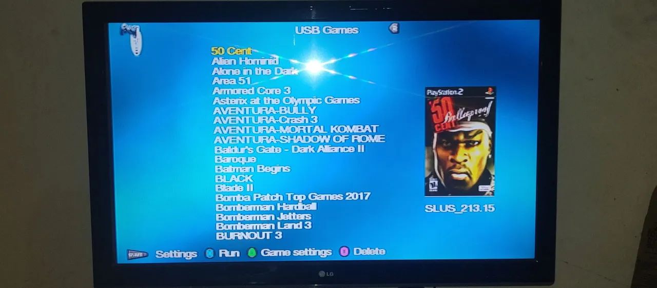 PS2 slim ( uso via HD externo  - Foto 2