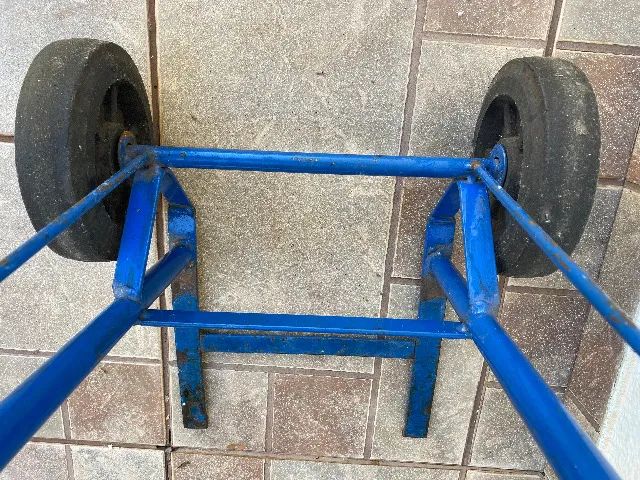 Carrinho de Mão  com duas rodas - Usado - Foto 4