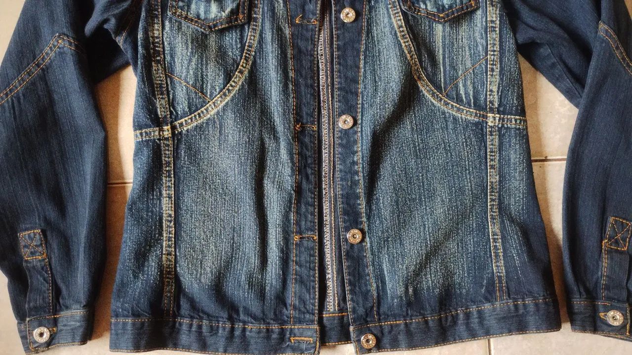 Jaqueta jeans feminina  - Foto 5