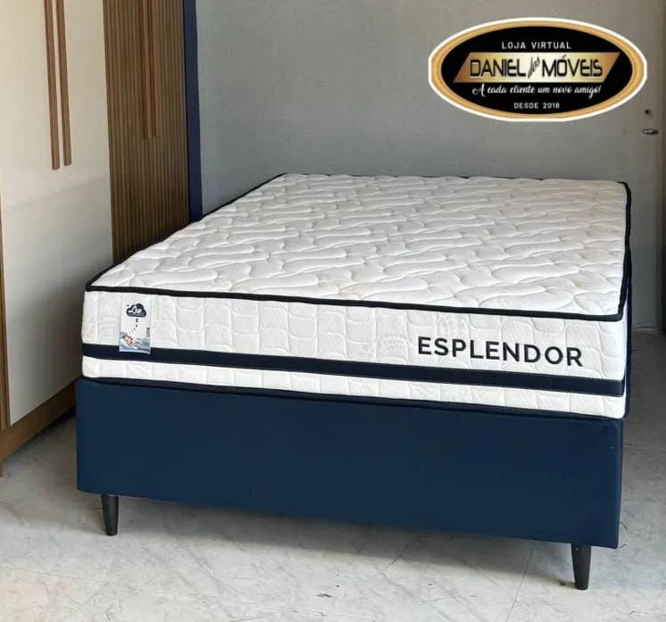 Cama casal esplendor _ Brinde travesseiros! - Foto 3