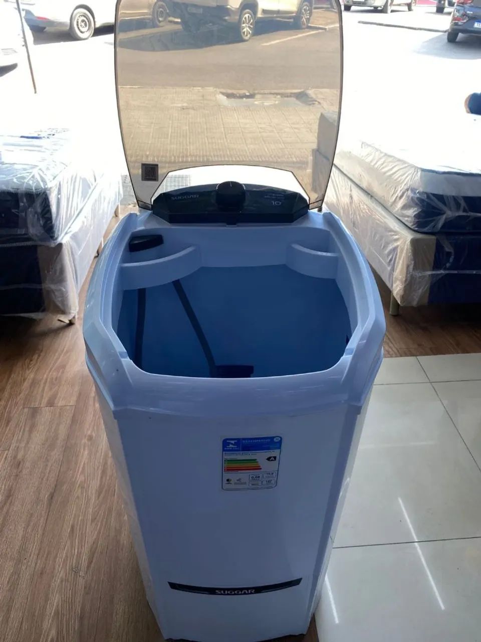 Tanquinho Suggar 10kg Branco PROMOÇÃO  - Foto 2