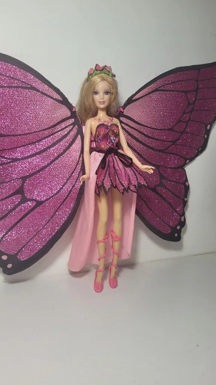 Boneca Barbie Butterflay Borboleta 2008  - Foto 2