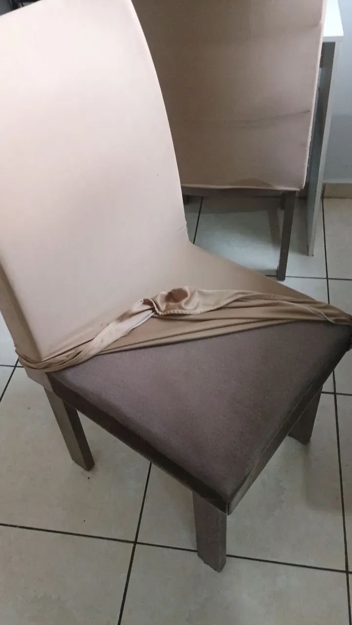 Mesa de jantar 4 lugares tampo de vidro  - Foto 3