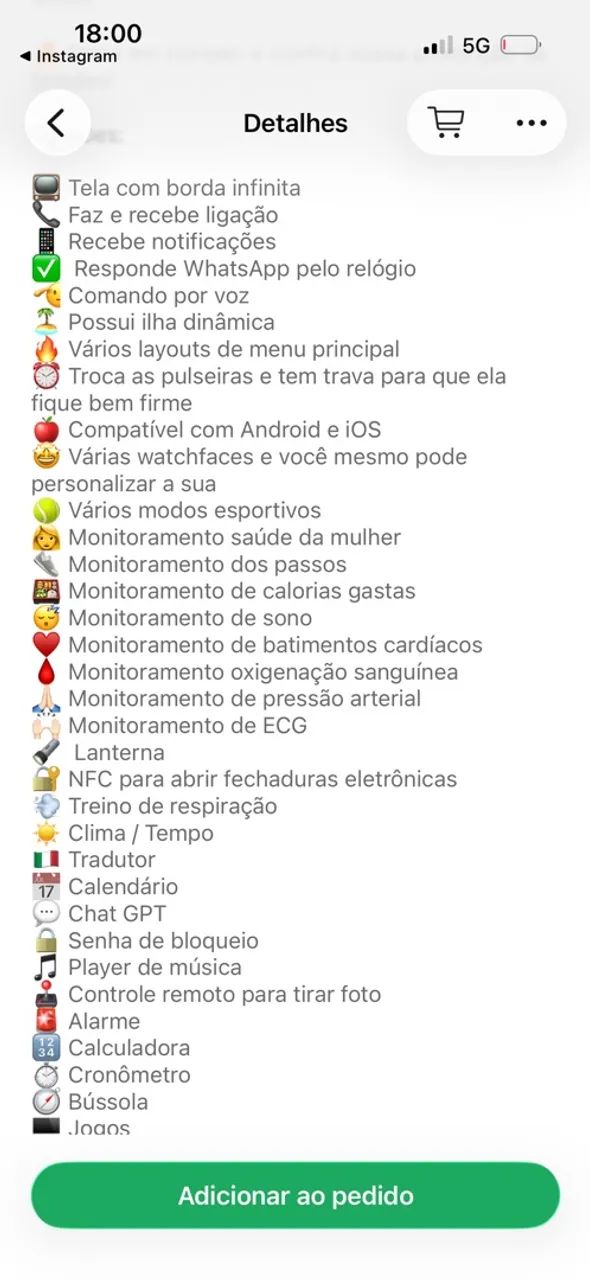Vendo Relógio Smartwatch - Foto 4