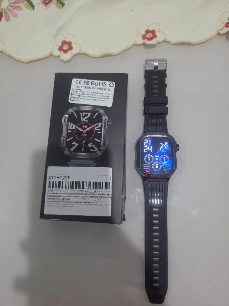 Smartwatch Militar HT29F Huawei Xiaomi - Foto 3