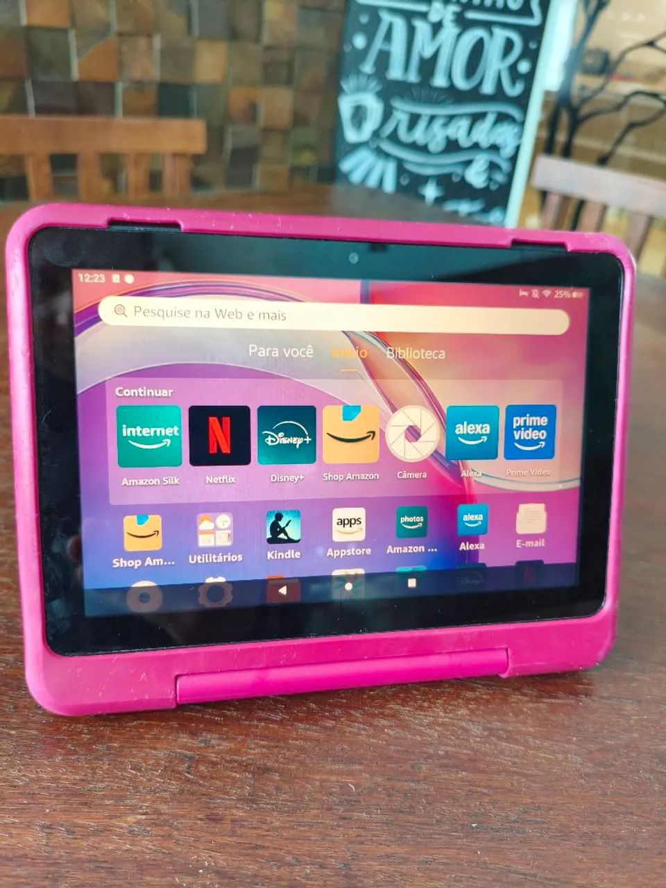 Tablet amazon fore H7 - Foto 3