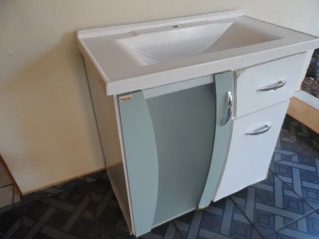 Kit Lavatório + Gabinete Fabribam  - Foto 3