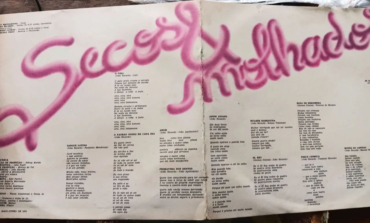 LP Secos e Molhados 1973 - Foto 2