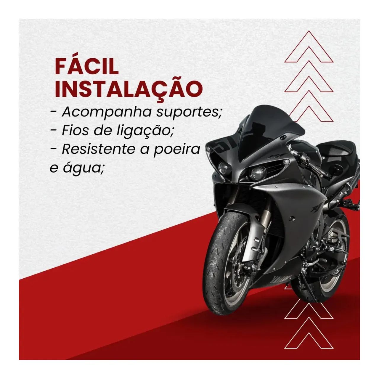 Caixa De Som E Alarme De Moto Com Bluetooth Mp3 Player - Foto 3