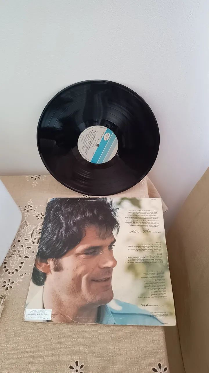 LP Vinil B.J. Thomas - Happy Man - Foto 2