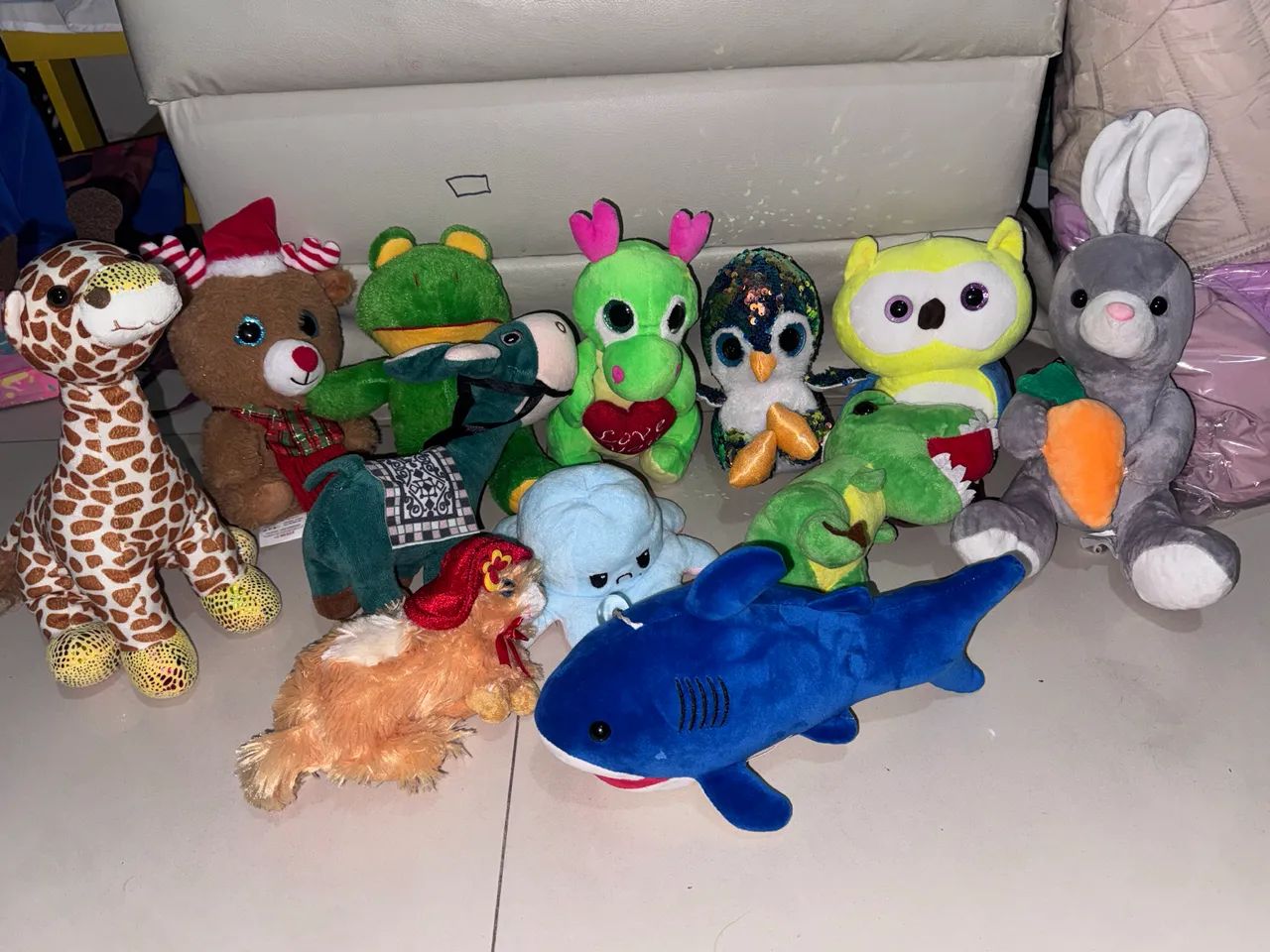 Kit de pelúcias fofinhas