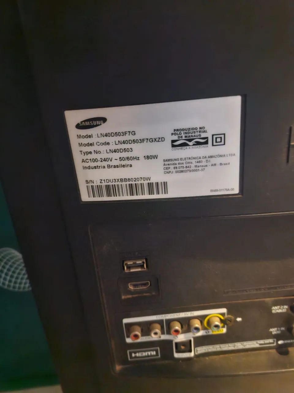 TV Samsung 40 polegadas LCD  - Foto 2