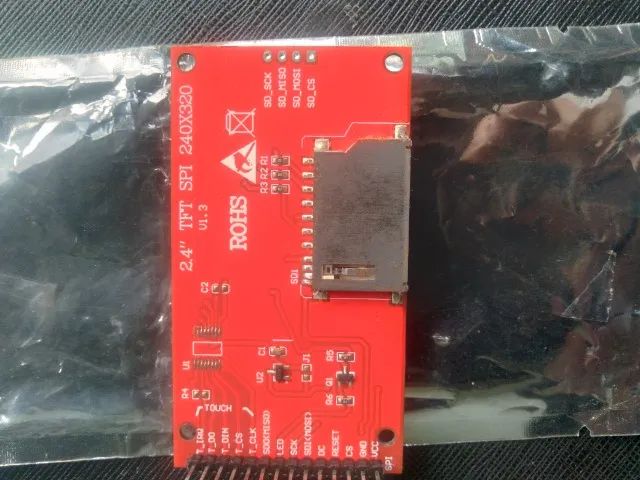 2X Display Lcd Tft 2.4 240*320 Spi e Slot Cartão Sem Touch+ 3X Sensor Ultrassónico - Foto 3