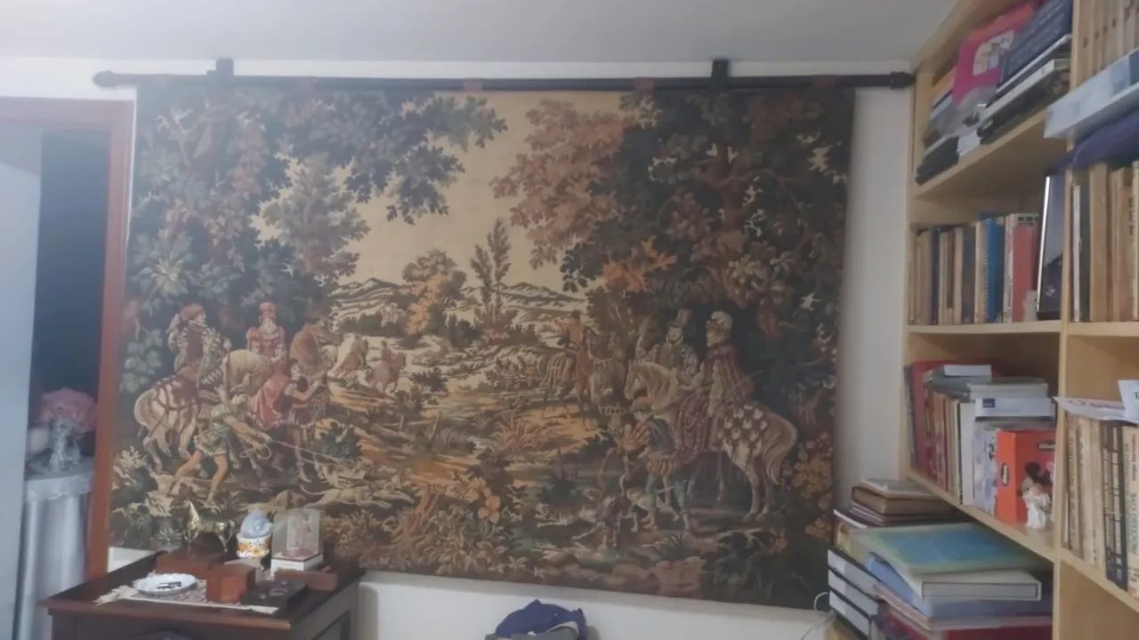Quadro em Tapeçaria Gobelin Artesanal Imponente  - Foto 2