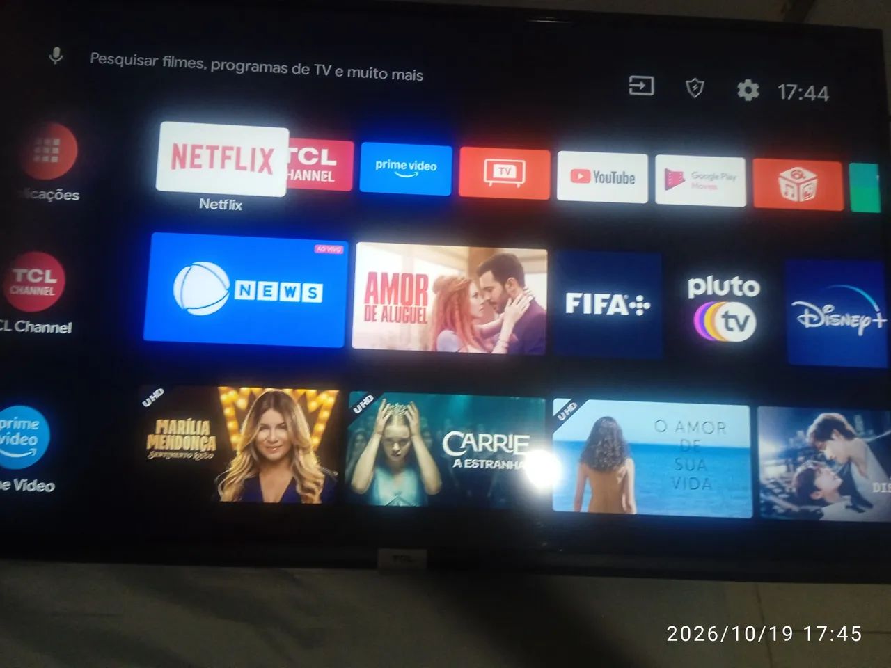 Tv 43 polegadas tcl