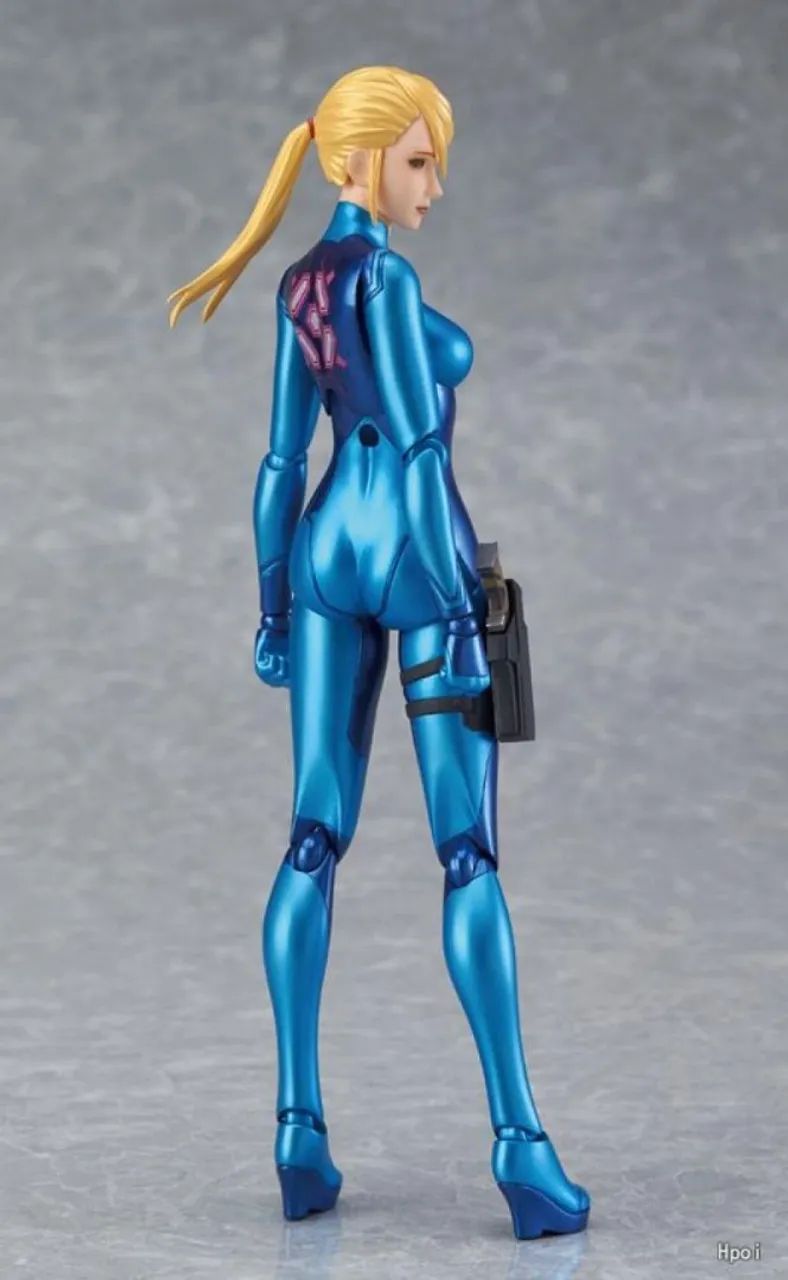 Samus Aran BlueSuit - Figma - Nova - Foto 5