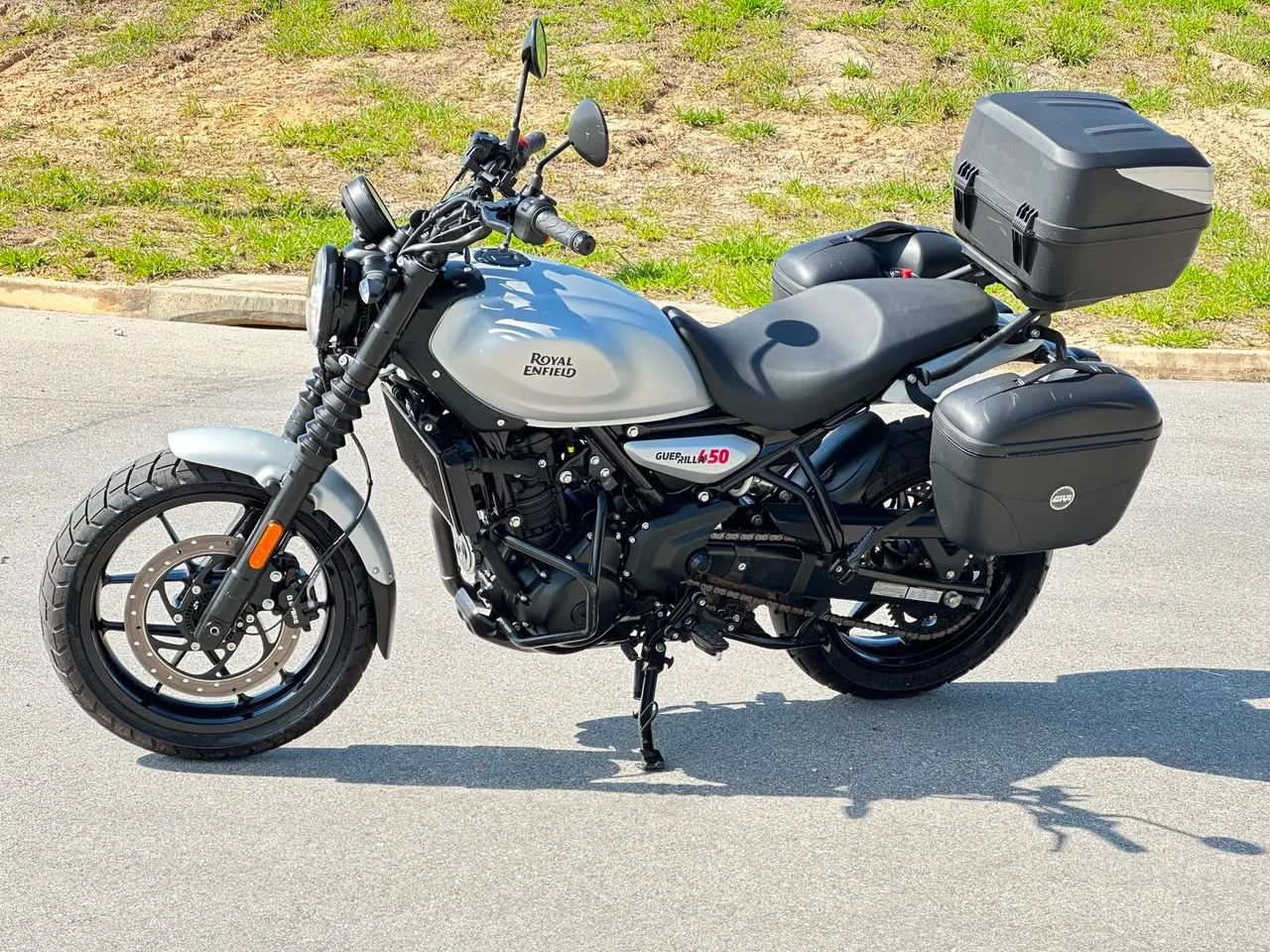 Moto praticamente zero e super equipada! É pegar e viajar! - Foto 4