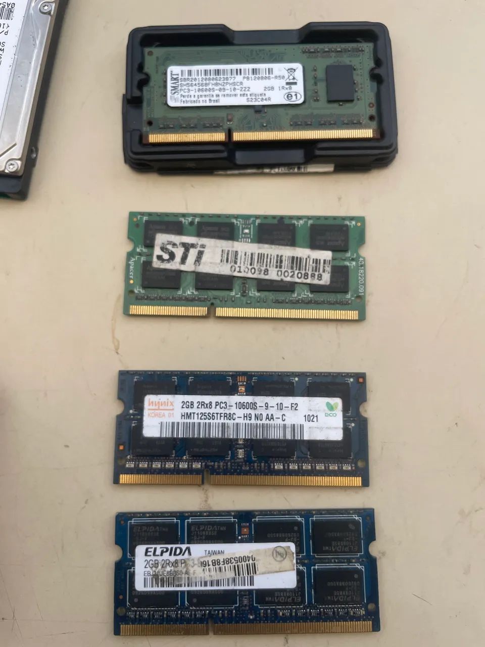 Memória DDR3 2gb