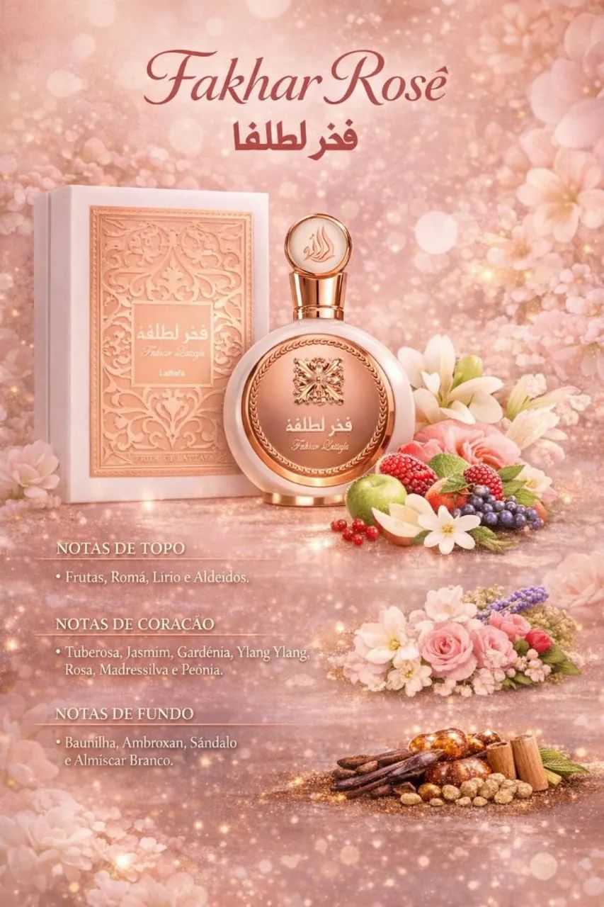 Fakhar Rosê - 100ml - Foto 2