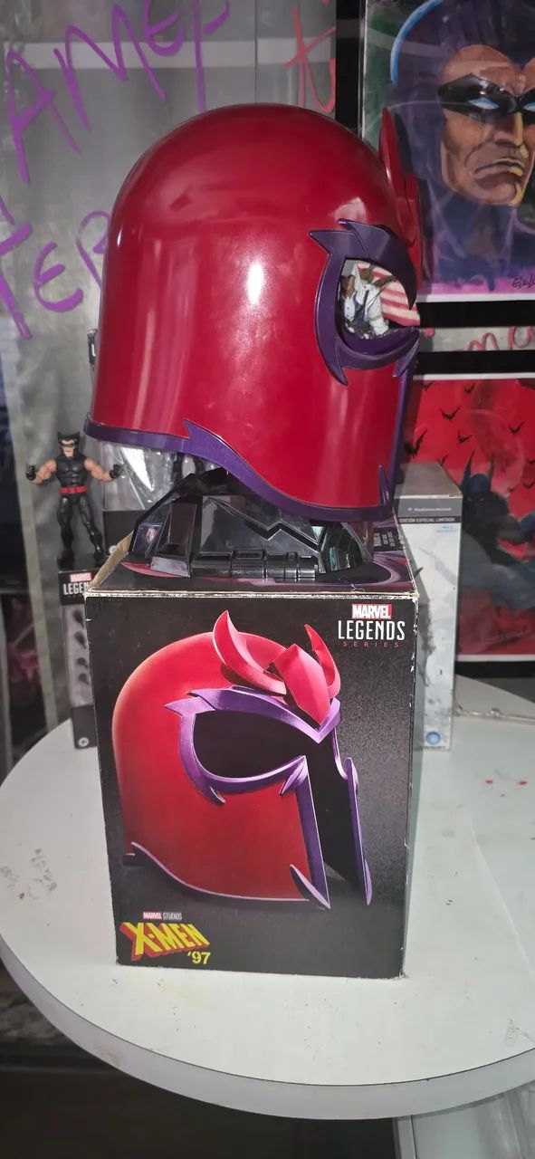 Capacete Magnet 1/1 Hasbro  - Foto 4