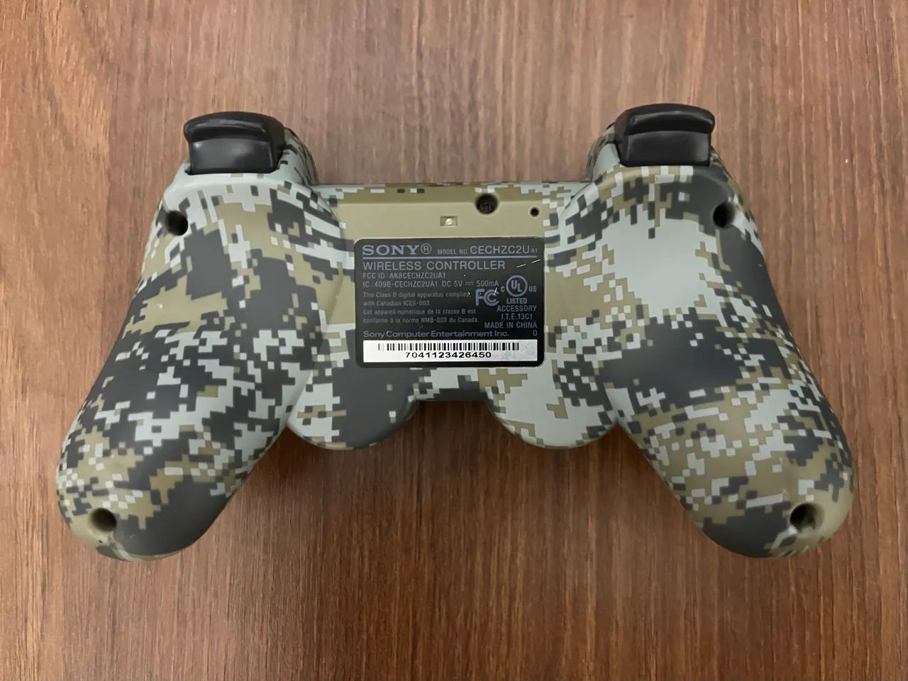 Controle Camuflado PS3 Original - Foto 2